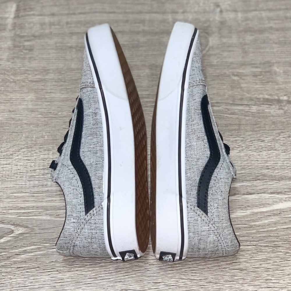 Vans classic black & gray Gs - Picture 7 of 8